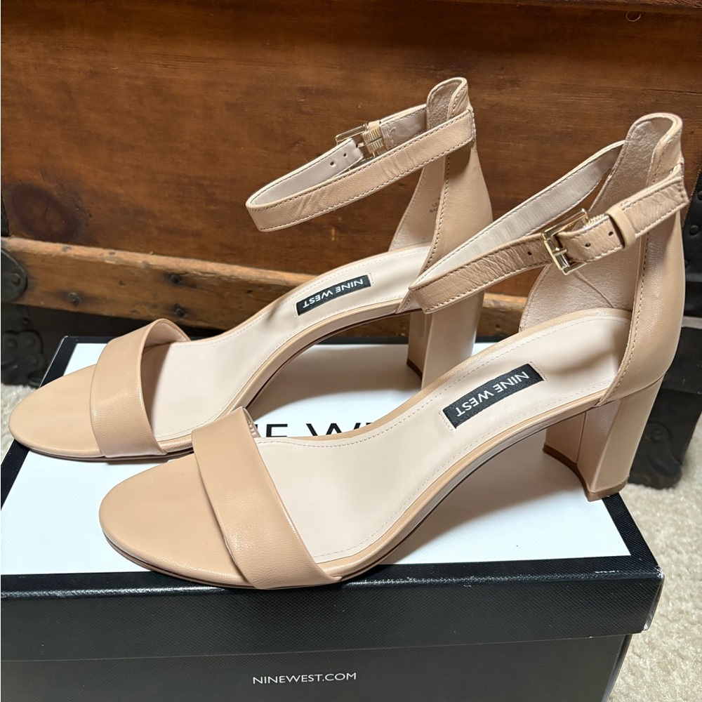 Nine West Nude Heels